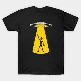 UFO Alien dancing T-Shirt